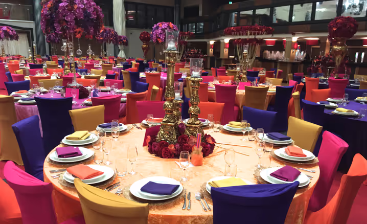 Wedding Decor Fitted Coloured