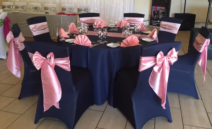 Wedding chair covers for hire - fitted