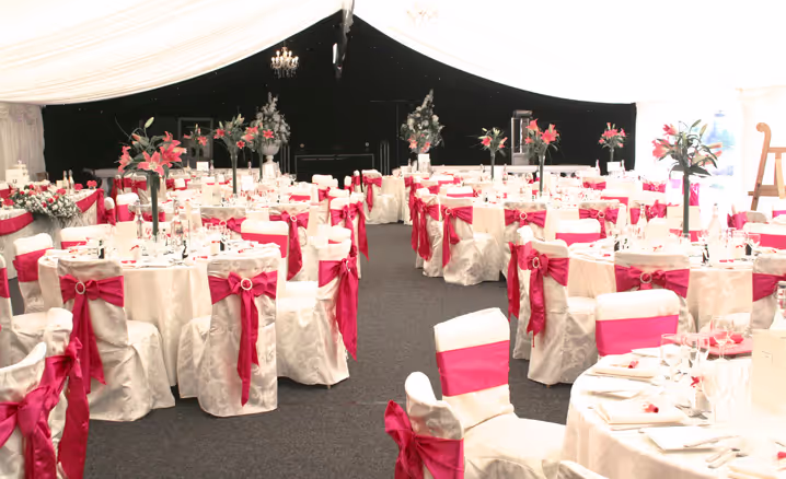 Wedding Decor Colours - Red